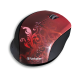 Mouse Wireless Design Verbatim Rojo