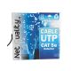 CABLE UTP 305MT CAT5E VA SIMPLE EXT 100% COBRE 4 PARES 0.5 MM PROT ANTI LLAMA NQ