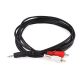 Cable 3.5 a 2 RCA (1.8M) Neo