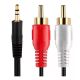 Cable 3.5 a 2 RCA (3M) Int.Co