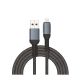 CABLE USB A LIGHTNING KCC-5743 (1M) (630809) NEGRO Y GRIS KOLKE