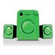 Parlantes 2.1 Bt Noga ML-820 Verde