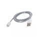 CABLE LIGHTNING M25 (1M) 3A 3.0 (630168) KCC-5558 CARGA RAPIDA KOLKE TELA ANTI ROTURA