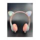 Auricular Bt Ng-C473 Gris/ Rosa Orejas de Gato Rgb Noga
