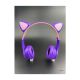 Auricular Bt Ng-C473 Violeta/ Rosa Orejas de Gato Rgb Noga