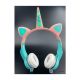 Auricular Bt Ng-C474 Rosa/ Celeste Orejas Unicornio Rgb Noga