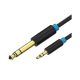 CABLE ADAP AUX 3.5 A 6.5 GUITARRA CH-VN-BABBH 2MT VENTION