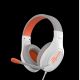 AURICULAR GAMER MT-HP021 BLANCO/NARANJA MEETION