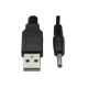CABLE USB A FICHA PIN 3.5X1.3MM APTO PARA ALIMENTACION 5V
