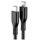 Cable Tipo C M/M CP01-20-015 100W Carga Rapida Intco