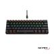 TECLADO GAMER MECANICO NM-DOMINATE 60% NEGRO NETMAK