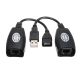 EXTENSOR USB POR UTP 30M NQ