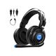 AURI GAMER HP H200 NEGRO 1 PLUG 3.5 + USB (PC Y PS4)