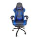 BUTACA GAMER EM-G01 ODIN EMPOLI NEGRA AZUL C/REPOSAPIE HESX0090