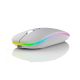 MOUSE INAL KOLKE KEM-699 GRIS DUAL BLUETOOTH Y 2.4 GHZ RECARGABLE