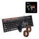 KIT 4 EN 1 OFICINA C105 TECLADO, PAD, MOUSE, PARLANTE MEETION