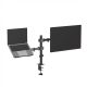 SOPORTE ESCRITORIO KVS-599 DOBLE BRAZO MONITOR 17