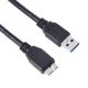 Cable Micro USB 3.0 (1.5M) Para Discos Portables INT.CO (09-038)