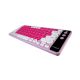 TECLADO INAL+BT NKB-Q30 NOGA ROSA