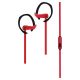 Auricular In-Ear Sport Fit NG-SF322 Rojo Noganet