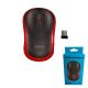 Mouse Inal Negro y Rojo NGM-05 Noga