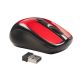 Mouse Wireless Negro y Rojo NGM-358 Noga