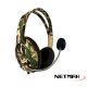 Auricular Gamer Netmak c/Micrófono para P4 NM-BATTLE