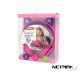 Auricular KIDS Orejas Gato Luminosas con Protector de Volumen NM-K786 Netmak