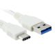 Cable Usb 3.0 A Usb C (1M) Blanco NM-USB3-W Netmak