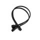 CABLE MALLADO DIVISOR NSCAPWM2 PWM PARA 2 COOLERS DE 3 PINES AL MOTHERBOARD 15CM