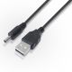 Cable USB a DC 5.5 * 1.35mm