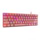 TECLADO MECANICO GAMER NSKBGZ61P RGB NISUTA