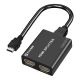 SPLITTER HDMI 1 A 2 SIN FUENTE NQ