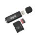 CARD READER SD Y MINI SD USB 3.0 NSCR10 NISUTA