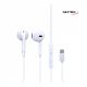 AURICULAR TIPO C NM-UR90-W BLANCO NETMAK