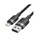 CABLE CH-VN-LANWF USB LIGHTNING 2.4A 1MT TRENZADO VENTION