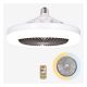 VENTILADOR DE TECHO + LUZ LED VENTI2295 ROSCA FOCO