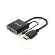 ADAPTADOR HDMI A VGA 1080P C/AUDIO KELYX
