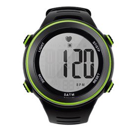 Reloj Instto Insport Cardio Negro Verde INSWB01B